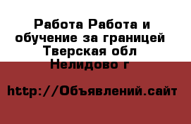 Работа Работа и обучение за границей. Тверская обл.,Нелидово г.